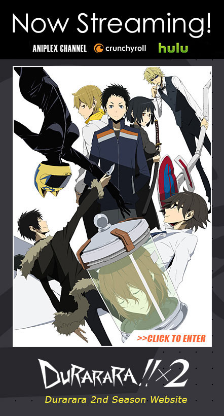 DURARARA!! 2nd Season Official Website